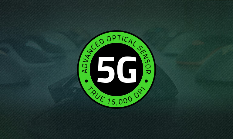 Оптические мыши с сенсором 16 000 DPI, Razer 5G - купить на официальном сайте
