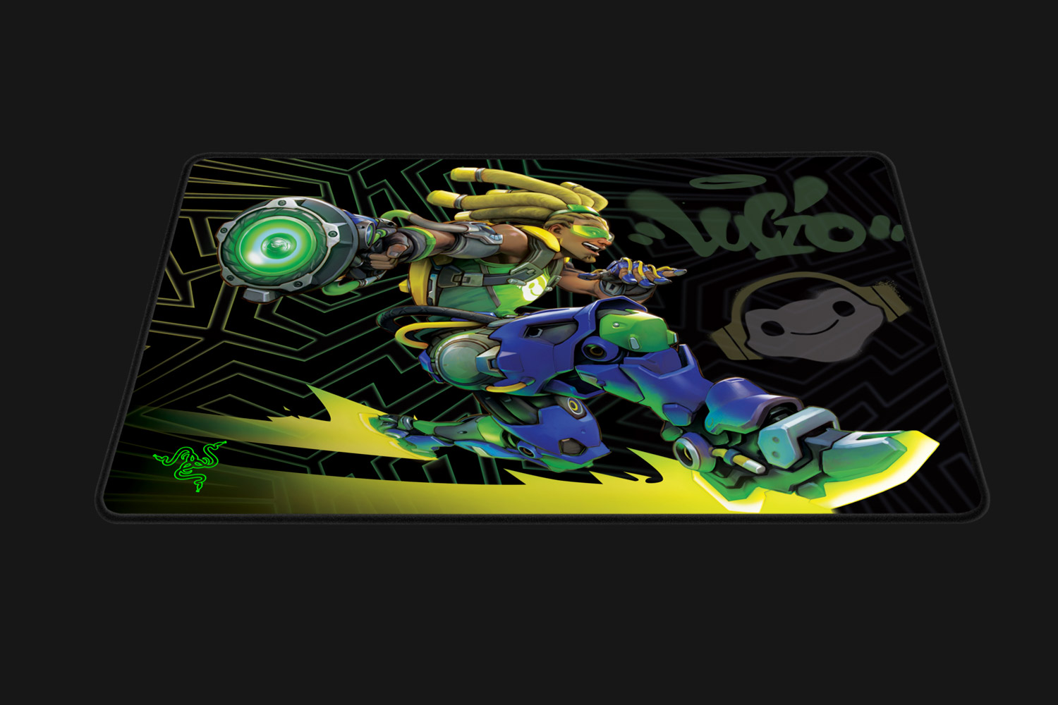 Razer Goliathus Overwatch Lucio - Фото 3 Игровой коврик для мыши с дизайном Overwatch