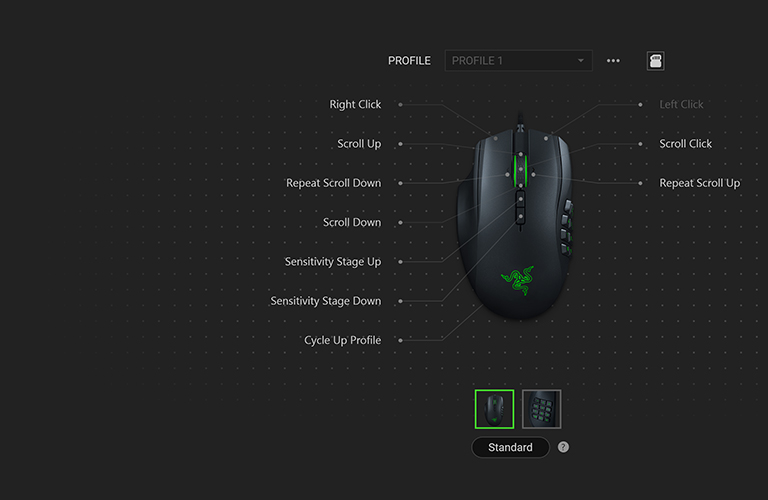 left handed gaming mouse razer