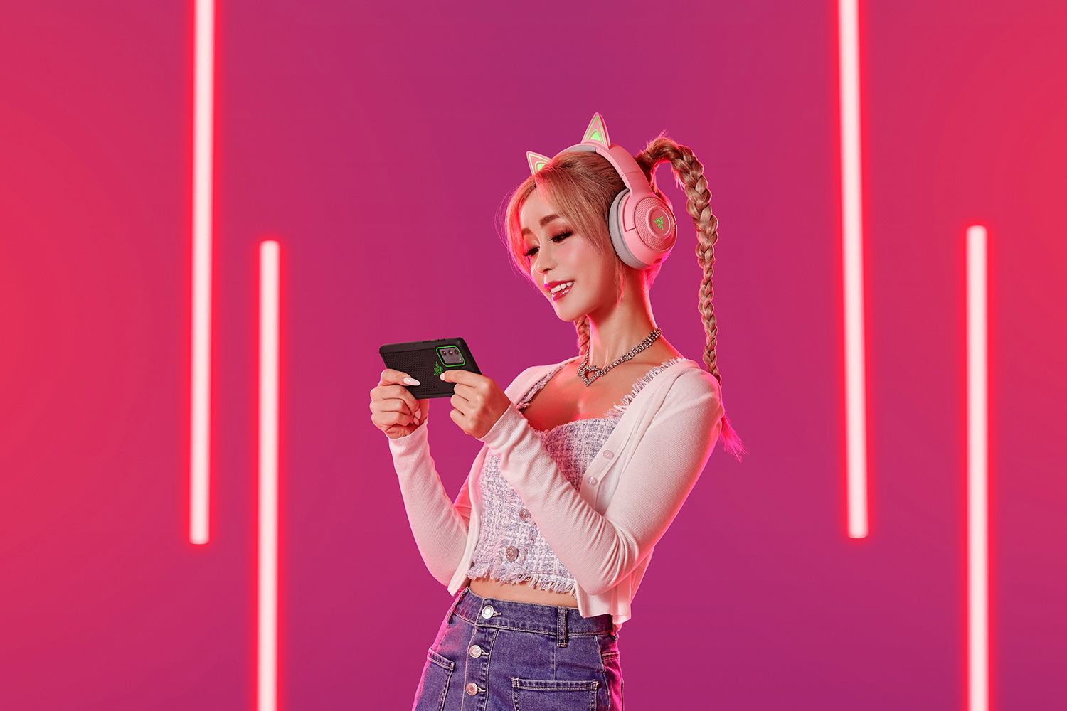 Razer Kraken BT Kitty Edition - Купить беспроводную гарнитуру на Razer.ru