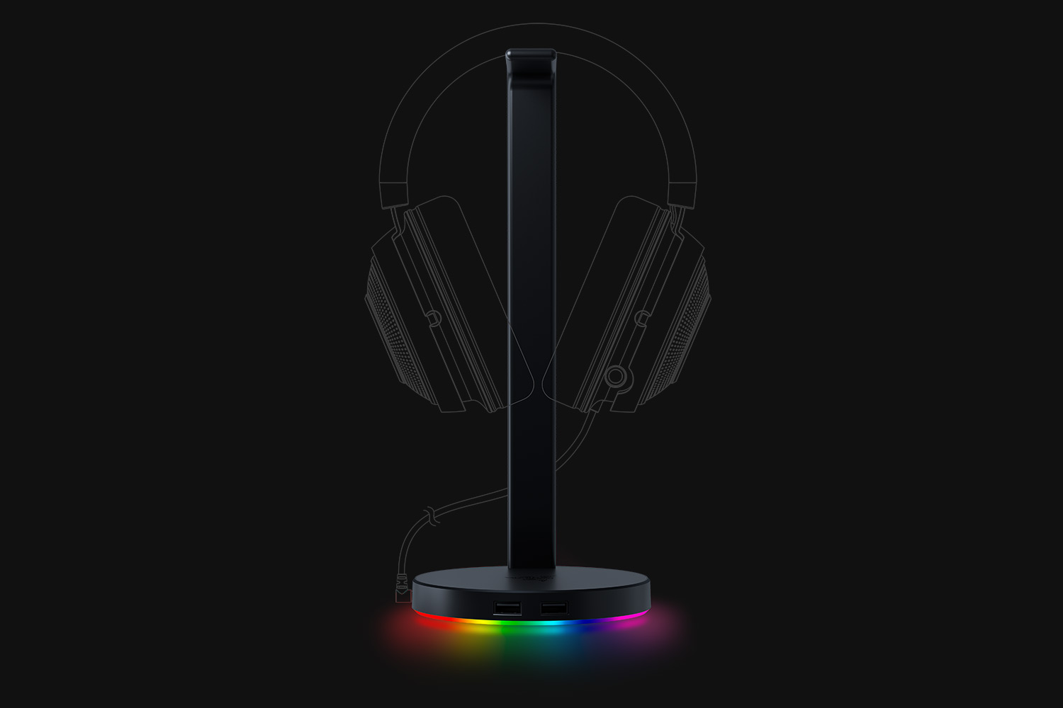 Razer Base Station V2 Chroma - Купить подставку под наушники на Razer.ru