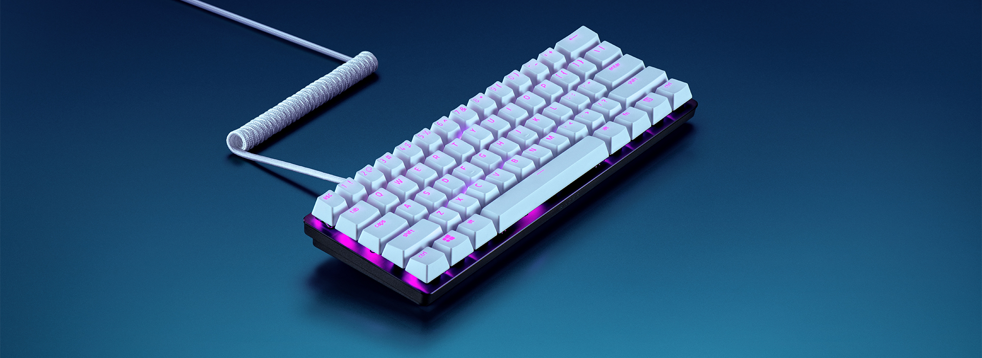 Razer PBT Keycap + Coiled Cable Upgrade Set - Купить аксессуары для  клавиатуры на Razer.ru