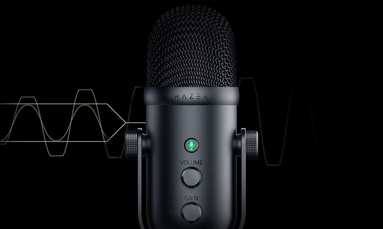 Razer Seiren V2 Pro - Купить микрофон для стриминга на Razer.ru