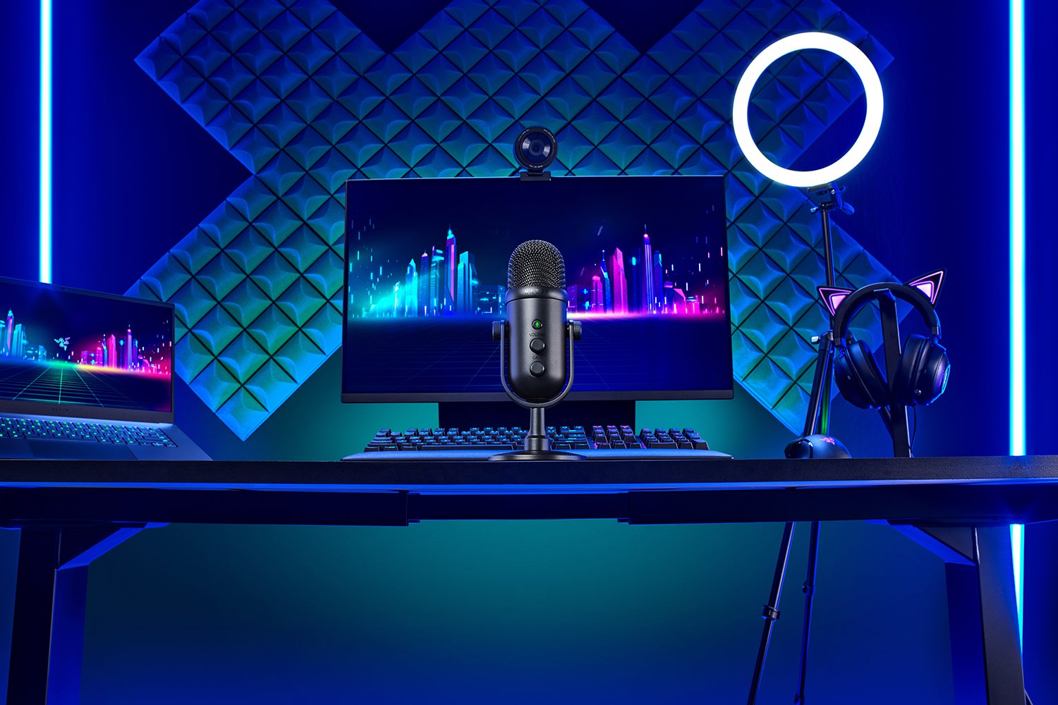 Razer Seiren V2 Pro - Купить микрофон для стриминга на Razer.ru