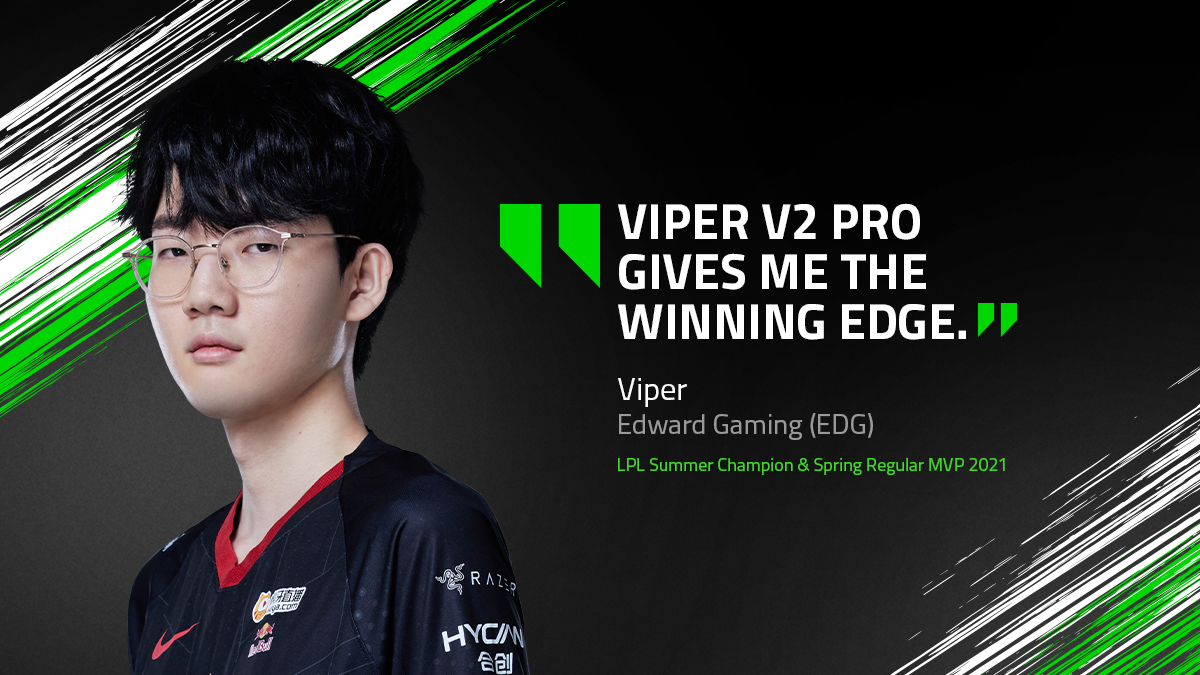 "Viper V2 Pro gives me the winning edge" - Viper | Edward Gaming (EDG) | LPL Summer Champion & Spring Regular MVP 2021