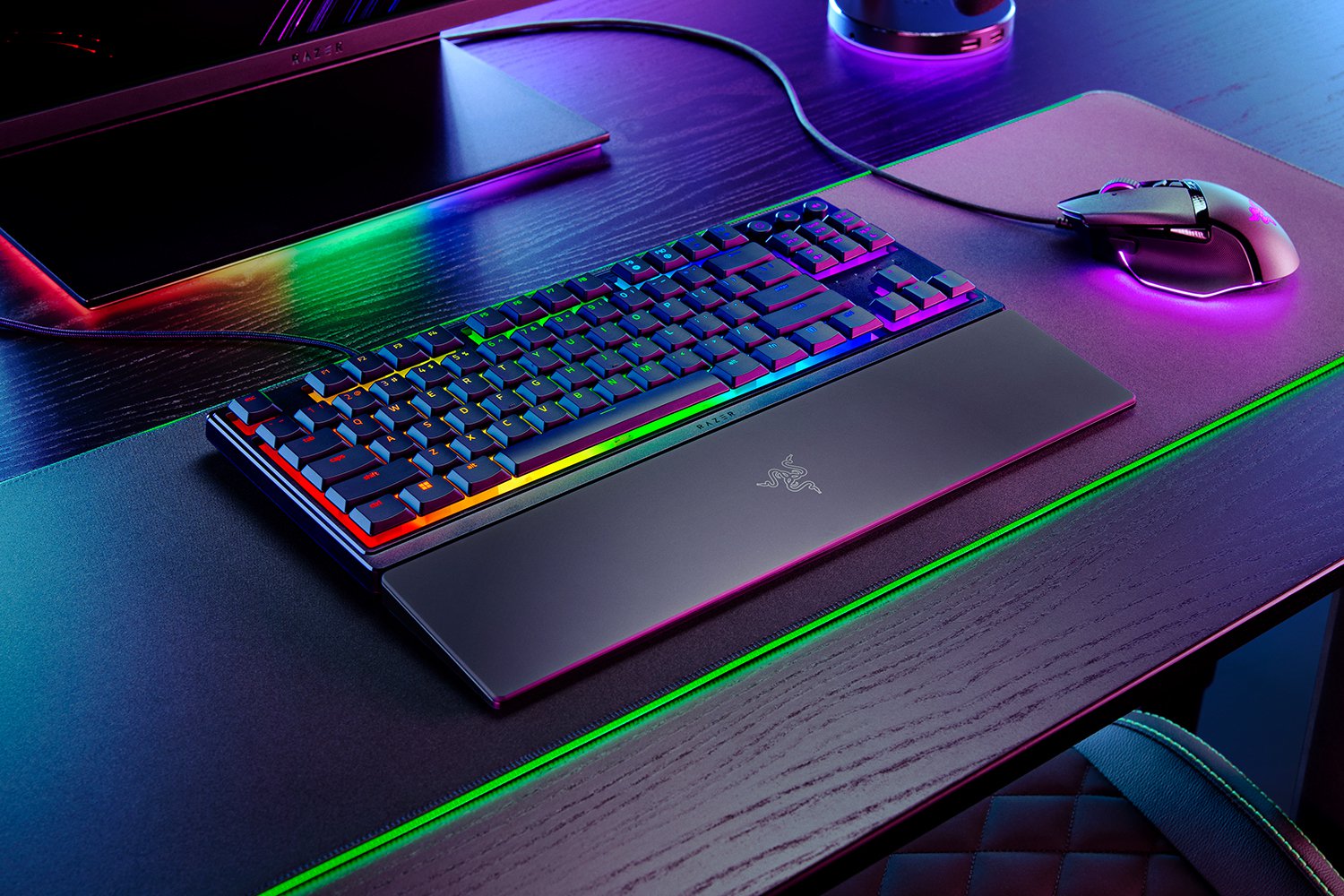 Razer Ornata V3 Tenkeyless — Купить укороченную низкопрофильную клавиатуру  на Razer.ru