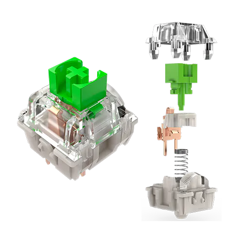 Щелкающие механические переключатели Razer™ Green