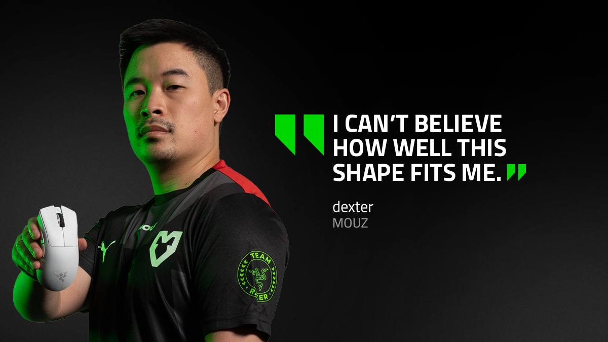 "I can’t believe how well this shape fits me" - dexter | MOUZ