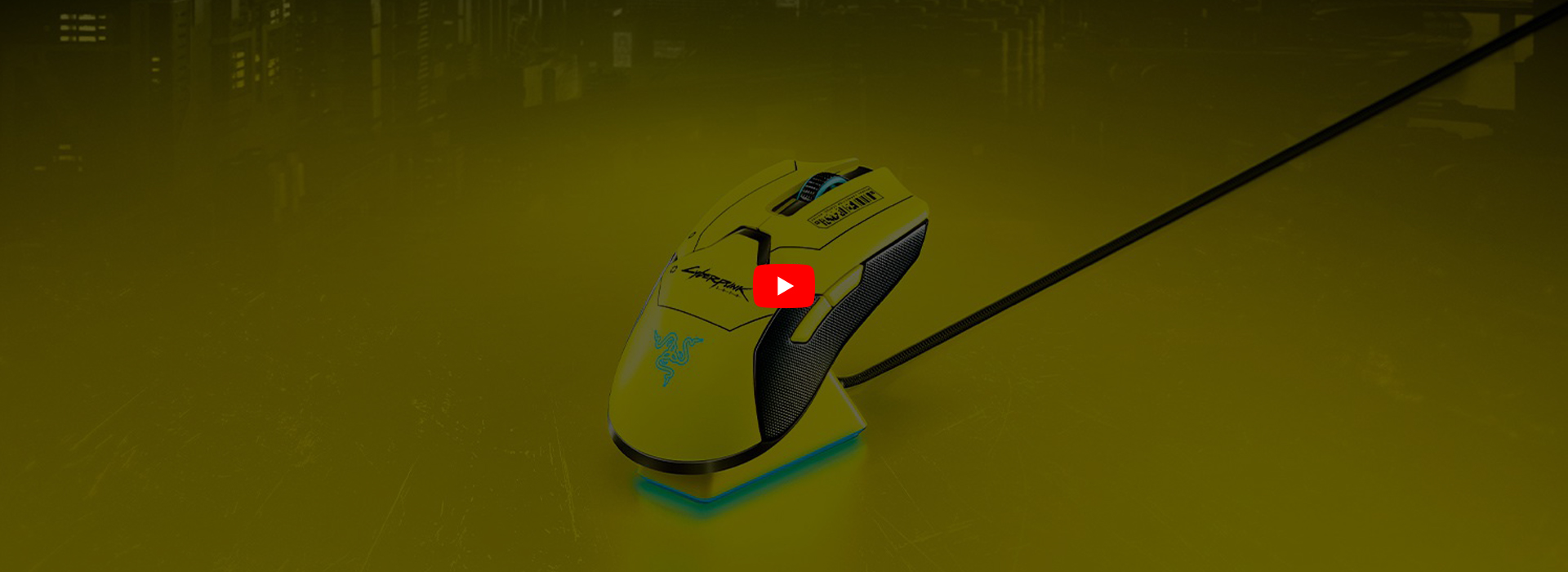 Razer Viper Ultimate Cyberpunk 2077 - Купить беспроводную мышь на Razer.ru