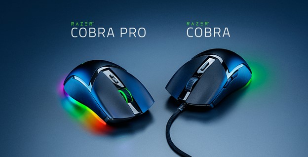 Razer Cobra Pro и Razer Cobra emerge - новая линейка мышей, идеально подходящая для игры