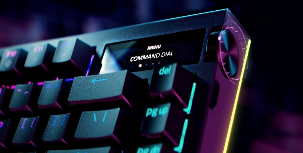 OLED-дисплей с Razer™ Command Dial