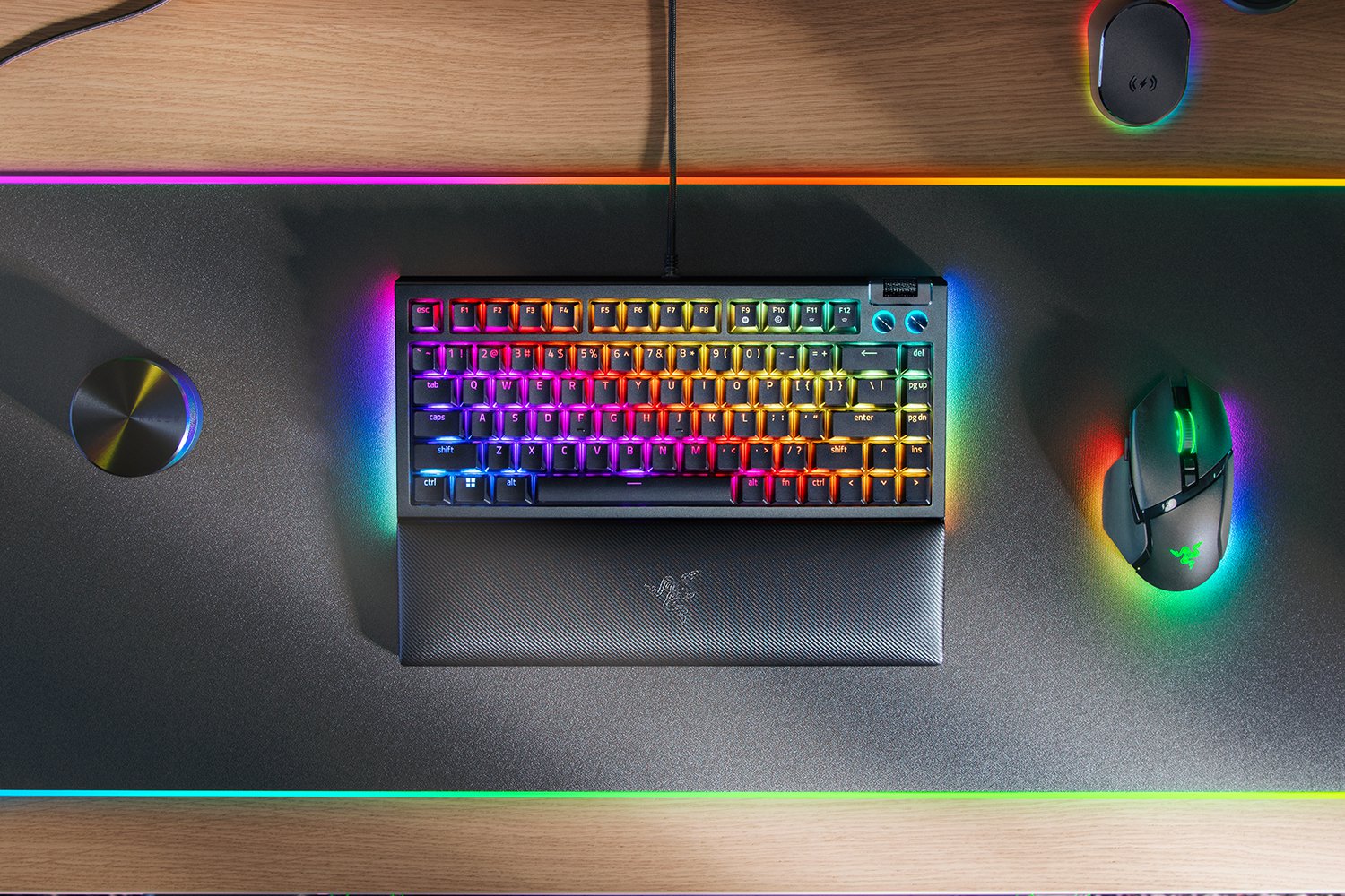 Razer BlackWidow V4 75% — Купить компактную механическую игровую клавиатуру  на Razer.ru