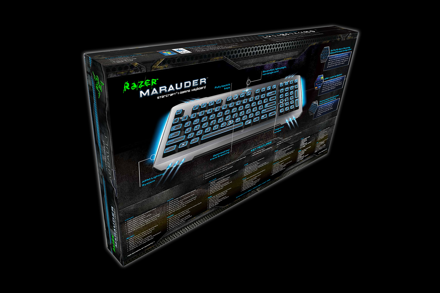 Razer Marauder StarCraft II - игровая клавиатура