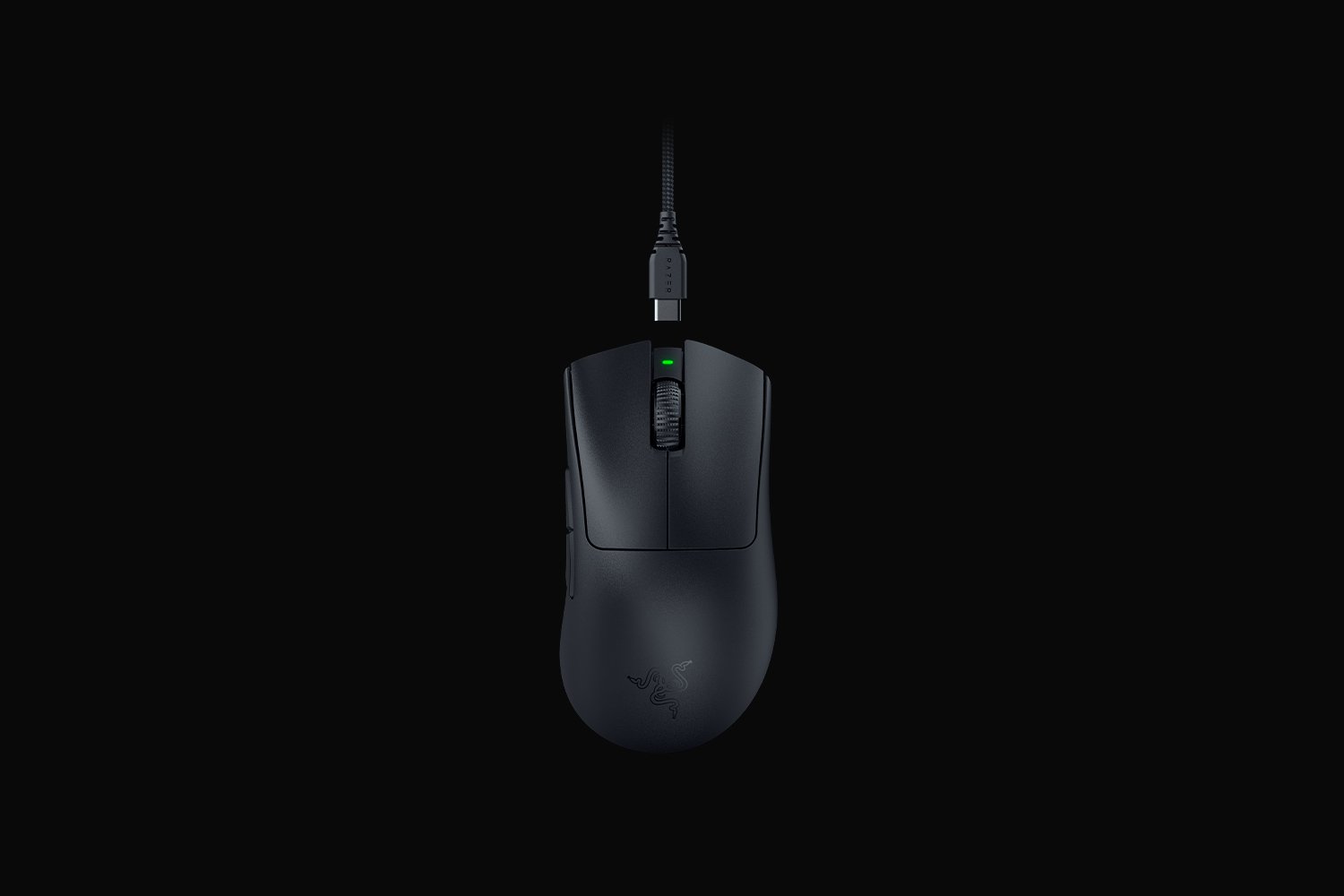 Razer DeathAdder V3 Pro, Black + HyperPolling Wireless Dongle Bundle