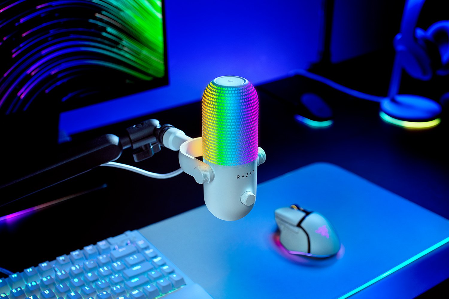 Razer Seiren V3 Chroma — Купить USB-микрофон с RGB-подсветкой на Razer.ru