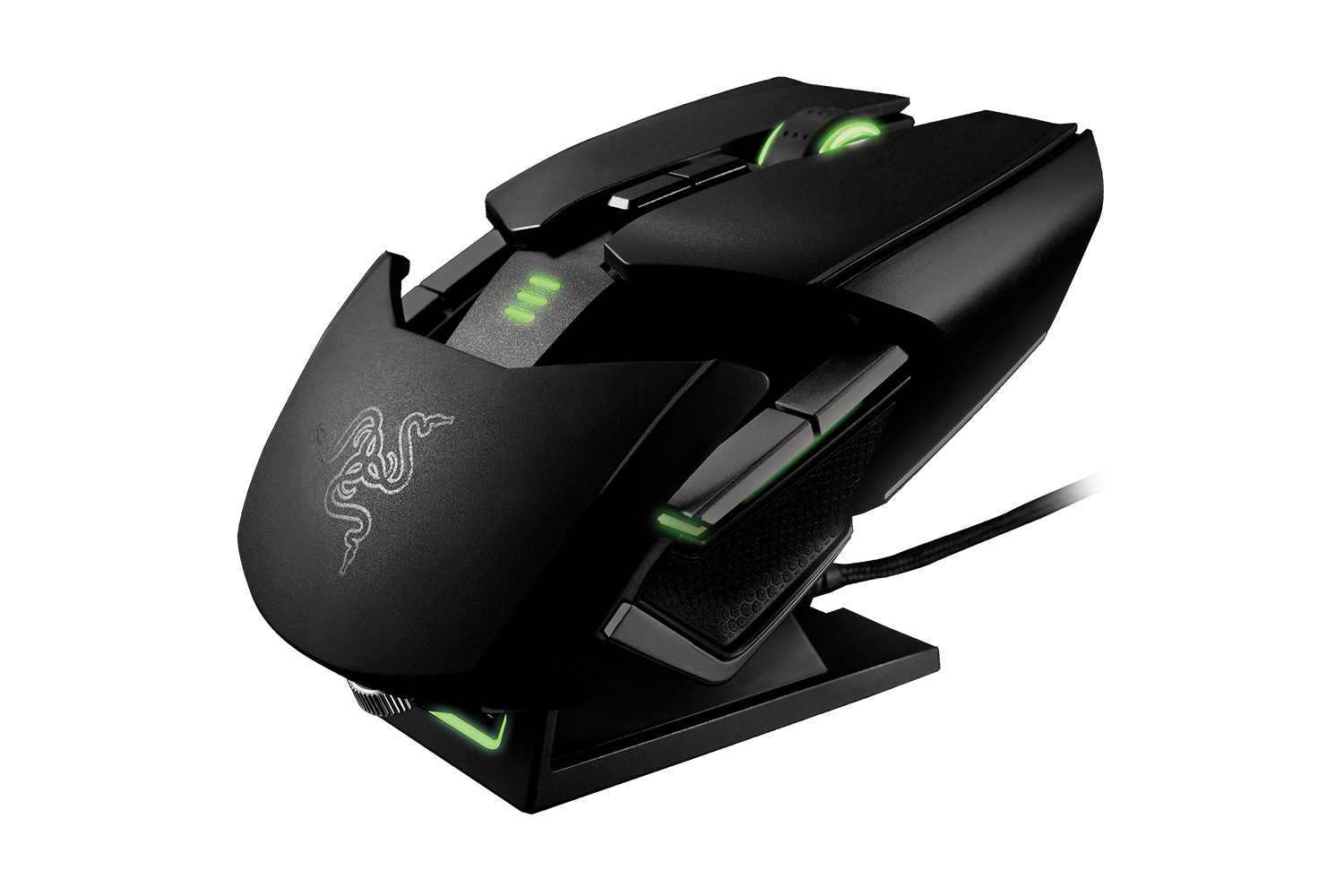 Razer Ouroboros - универсальная игровая мышь с подсветкой - купить